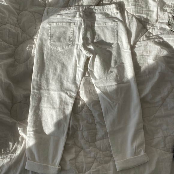 Uniqlo boyfriend white denim - Picture 3 of 4